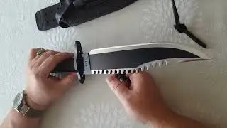 Marcos Bluneri Rambo The Mission Tribute Knife!