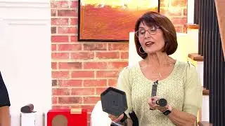 StrongArm Self-Standing Adjustable Aluminum Comfort Cane on QVC