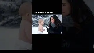 Baby's Savage Reply To Reporter 🤣🥶 #shorts