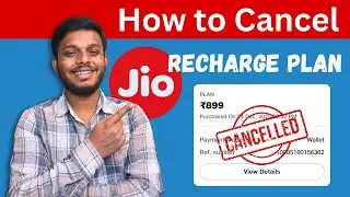 How to cancel Jio recharge plan and get refund #tishorts