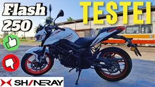 FLASH 250 SHINERAY TESTE RIDE  #flash250