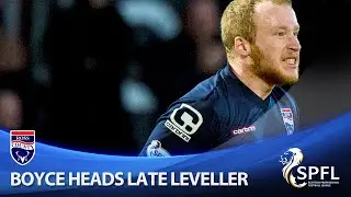 Liam Boyce heads equaliser for Ross County