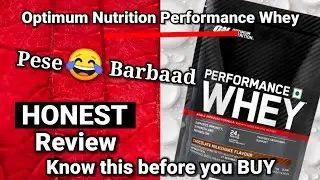 Optimum Nutrition Performance Whey protein HONEST review ( with LAB TEST )