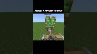 Arrow door 🚪 #minecraft #shorts