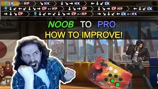 How To Get Better With An Arcade Stick! | Do KOF XIII Trials | Kyo Kusanagi | King of Fighters 13