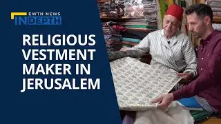 Religious Vestment Maker in a Unique Shop in Jerusalem | EWTN News In Depth February 11, 2022