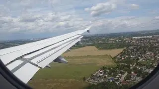 Takeoff and Landing - Lufthansa A321 from Munich to Berlin