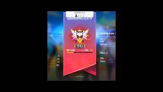 Road To Grandmaster Season44🔥|| Grandmaster Gameplay✅ || Grandmaster Region Push 👑 #shorts #ytshorts
