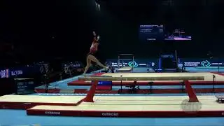 SHARAF Zeina (EGY) - 2022 Artistic Worlds, Liverpool (GBR) - Qualifications Balance Beam