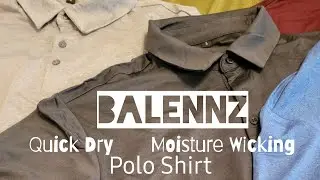 BALENNZ Golf Polos for Men/Quick Dry / Athletic Short Sleeve / Casual Summer Wear / Moisture Wicking