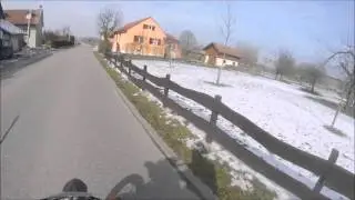 Premi&egrave;re sortie avec ma Derbi