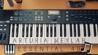 Arturia Keylab Essential 49 Midi Controller (Unboxing + Review)