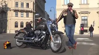 Harley-Davidson Fat Boy 2018 - Erste Ausfahrt - Zonkos Sicht