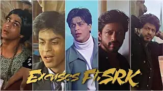 SRK Transformation Status 🔥 | Excuses ft.Shahrukh Khan #Shorts