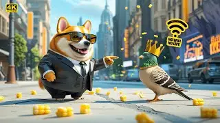 What happens when a spy corgi has his food delivery cut off?