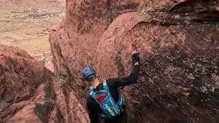 Scrambling Adventure in Calico Basin: Slab Rift and More #Hiking