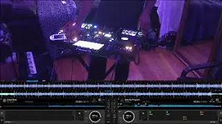 mixing (mostly) jungle in my bedroom for 30 minutes