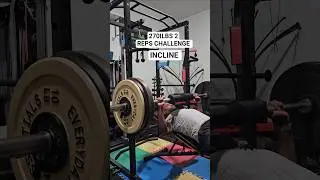 Челлендж 270 фунтов, 2 повторения! 💪🏿 #шорты #мышцы #спортзал