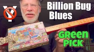 Гитара из сигарной коробки - Billion Bug Blues - Green Light Pick Action - Почему бы не проявить ...