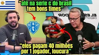 JOGADORES DO URUGUAI ESTÃO INDO PRA SERIE C DO BRASIL 