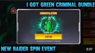 Garena Free Fire New Green  criminal criminal new Video new Top criminal video