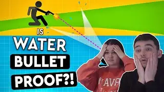 British Couple Reacts to Is Water Bulletproof?! DEBUNKED