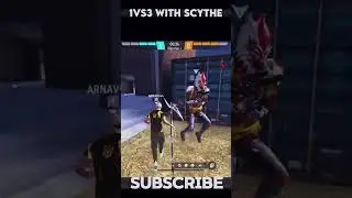 1vs3 scthye ☠️l watch till endl #freefire #garenafreefire #ff #totalgaming #free #trending #freefire