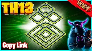 BEST TH13 TROPHY PUSHING BASE WITH LINK | New TH13 Legend League Base | Town Hall 13 Base