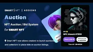 Smart NFT Standard Auction (Addons) By tophive