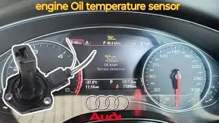 P0196 | p0197 | engine oil temperature sensor circuit range performance | oil level sensor defective