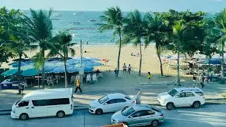 Hostel In Pattaya Beach Road 🛶⛱️🏝️ #pattaya #hostel #Thailand