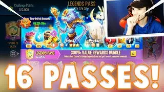 Monster Legends: SEASON 10 IS HERE | 16 GOLDEN PASSES GIVEAWAY! | HUGE GIVEAWAY!