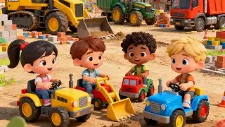 ​🚜🚦 KIDS JCB: Tractor, Lorry Vandi Koottam | Tamil Cartoon Songs | Kutty Cartoon Tamil #jcbvideo 