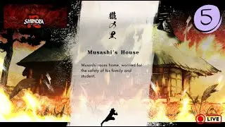 SHINOBI: Art of Vengeance &ndash; Chapter 5 - MUSASHI&rsquo;S HOUSE 🏯 |Complete Gameplay #retrorideali