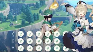 1.4 PV Theme played on the lyre...or is it? | Genshin Impact
