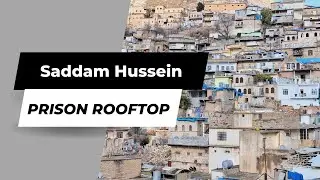 Yazidi temples in Lalish and Saddam Hussein police station in Akre, Iraq
