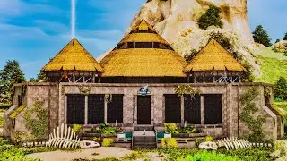 Jurassic Park Visitor's Centre | Build Tutorial | ARK: Survival Ascended