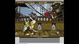 Neopets game - Attack of the Revenge (High Score 2,011)