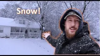 Winter STORM on the FARM | Wood Stove maintenance