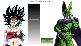 Caulifla VS Cell All Forms POWER LEVELS