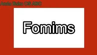 Lagu Alfabet Fomims