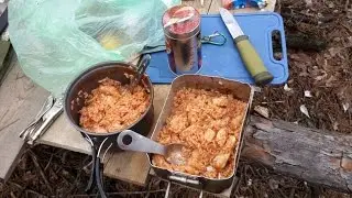 Cooking Lunch in the Woods - Kyiv Region, Ukraine