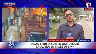 Dejan libre a sujeto que desató balacera en SMP: Dos niños y un adulto resultaron heridos