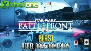 Star Wars Battlefront Rebel Base Blast Gameplay - Multiplayer Xbox One (17-5) HD 1080p 60fps