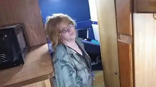 Elvis Travels Lisa Marie Van Build - DIY Class B RV Camper Van cabinet/Closet Door/Shelves Custom