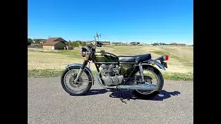 1972 Honda CB450 Running Video