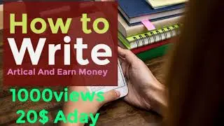 Write Article And Earn Money || 20$ Day || INFOTECH23