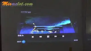 S-View V8080 Android 4.0 Rechargeable Remote Control Smart Projector Multi-Media Player