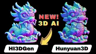 NEW Image to 3D Model AI: Is It Better than Hunyuan3D?!