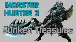 MH3U - Monster Hunter 3 Ultimate - Low Rank Quest - Sunken Treasures Tutorial